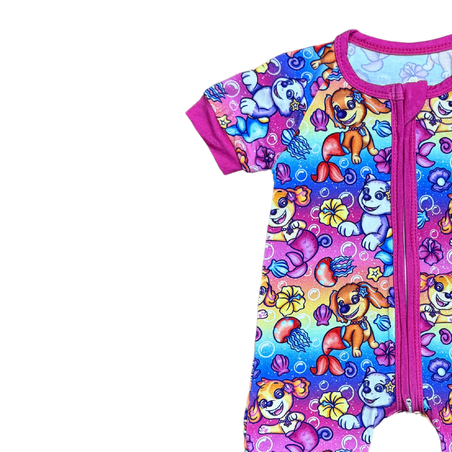 Paw Patrol Mermaids Bamboo Short Romper