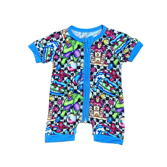 It's a Hero Summer Bamboo Short Romper