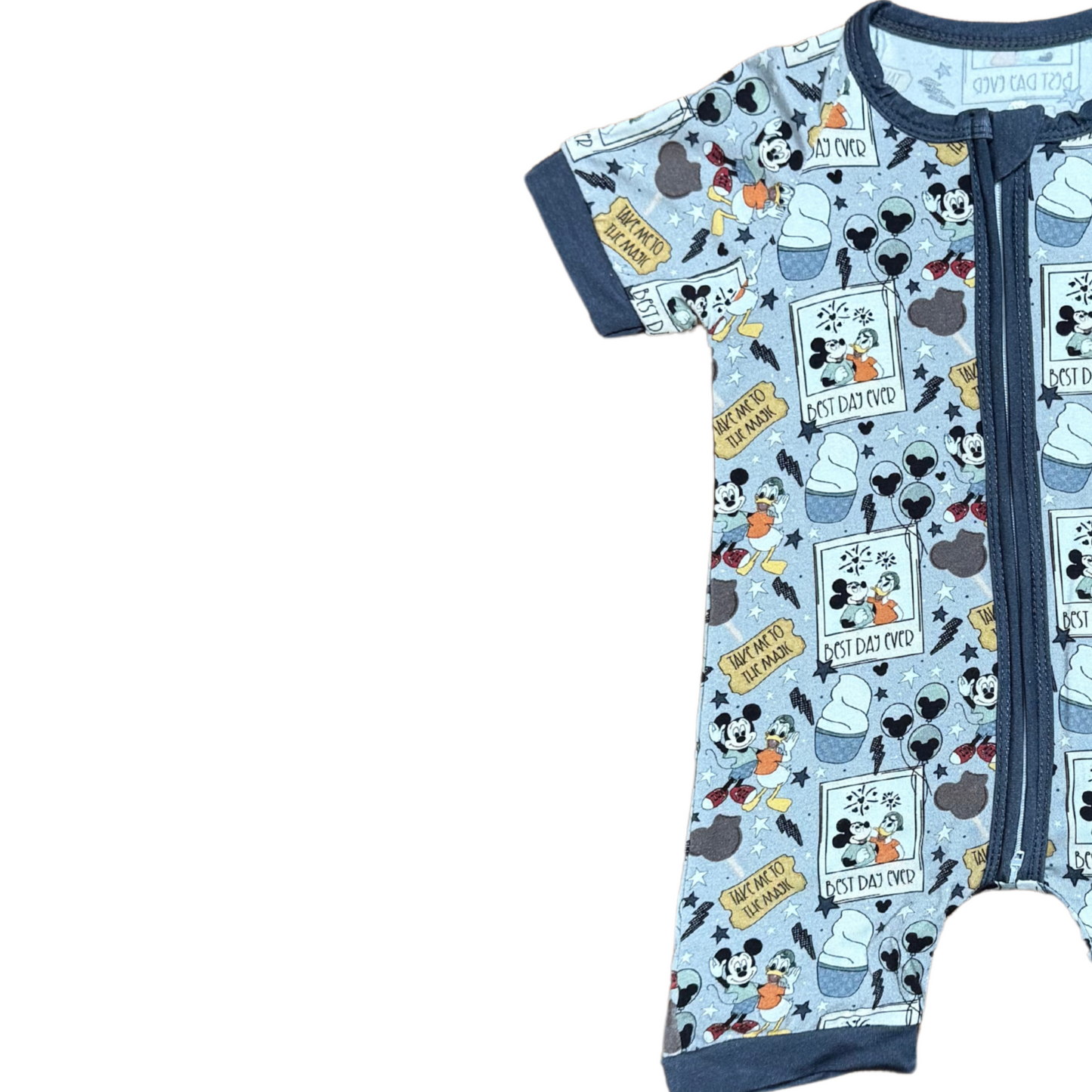 Best Day Ever Bamboo Short Romper