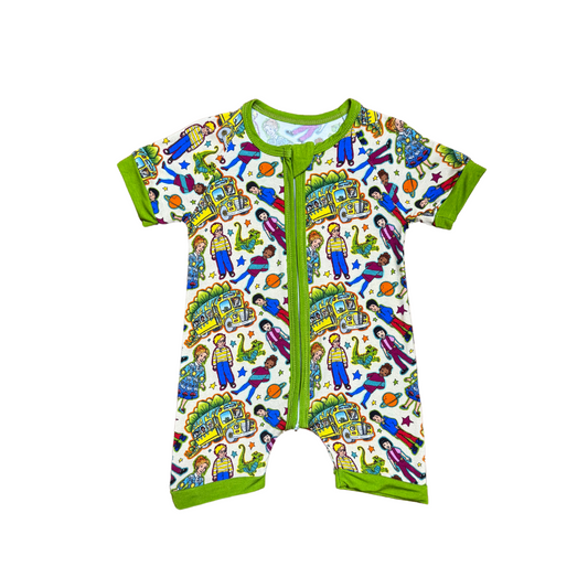 It's a Magic School Bus Bamboo Short Romper
