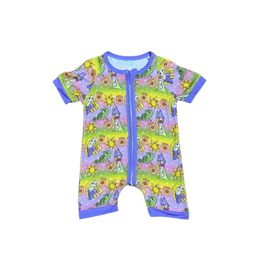 Tangled Bamboo Short Romper