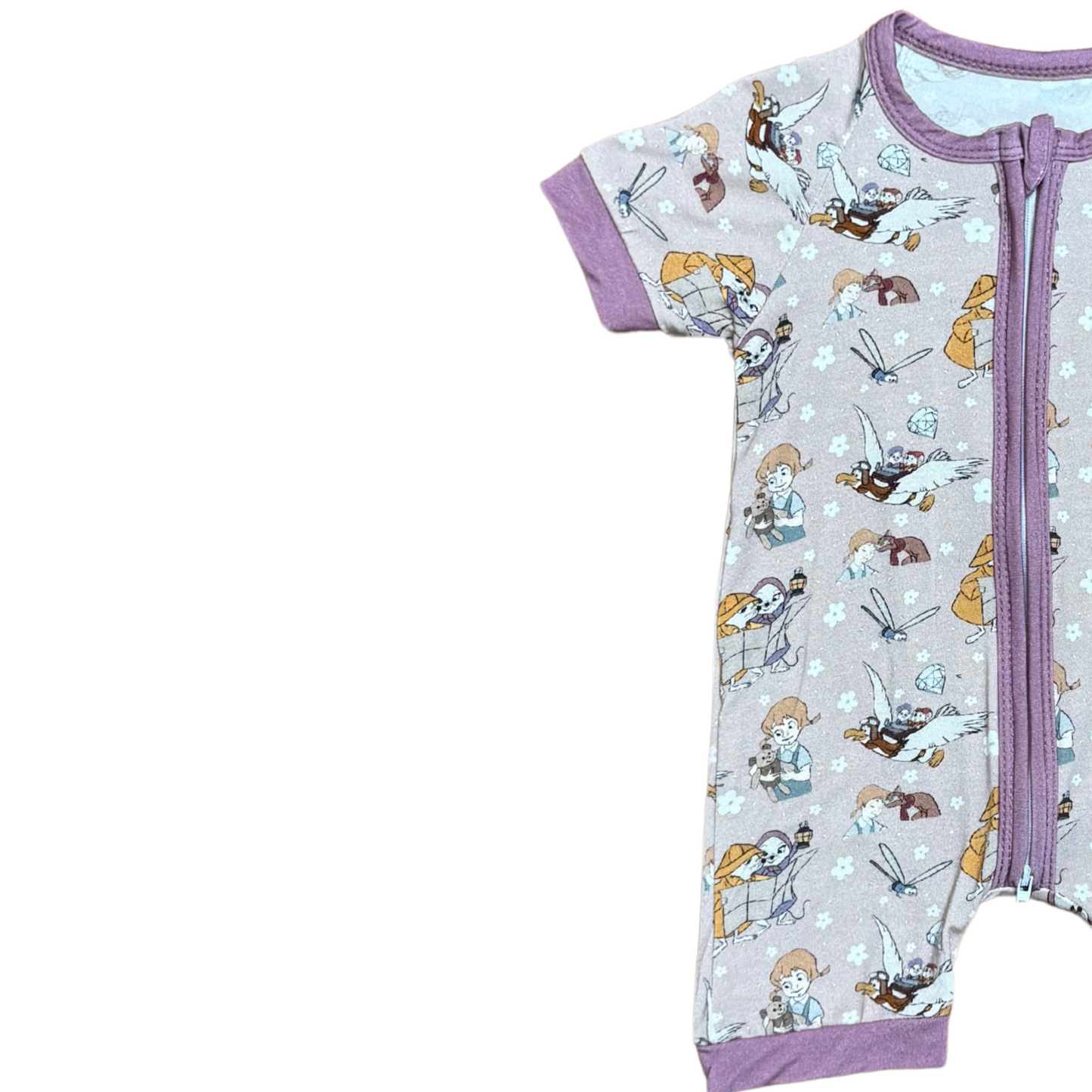 The Rescuers Down Under Bamboo Short Romper