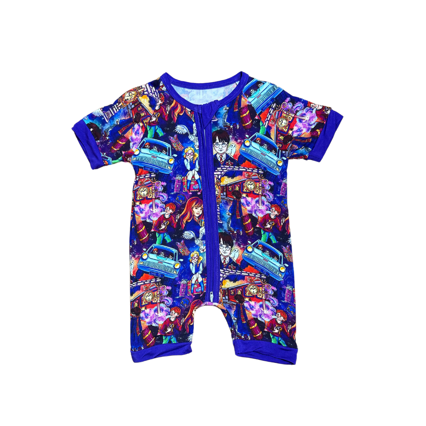 Harry Potter Bamboo Short Romper