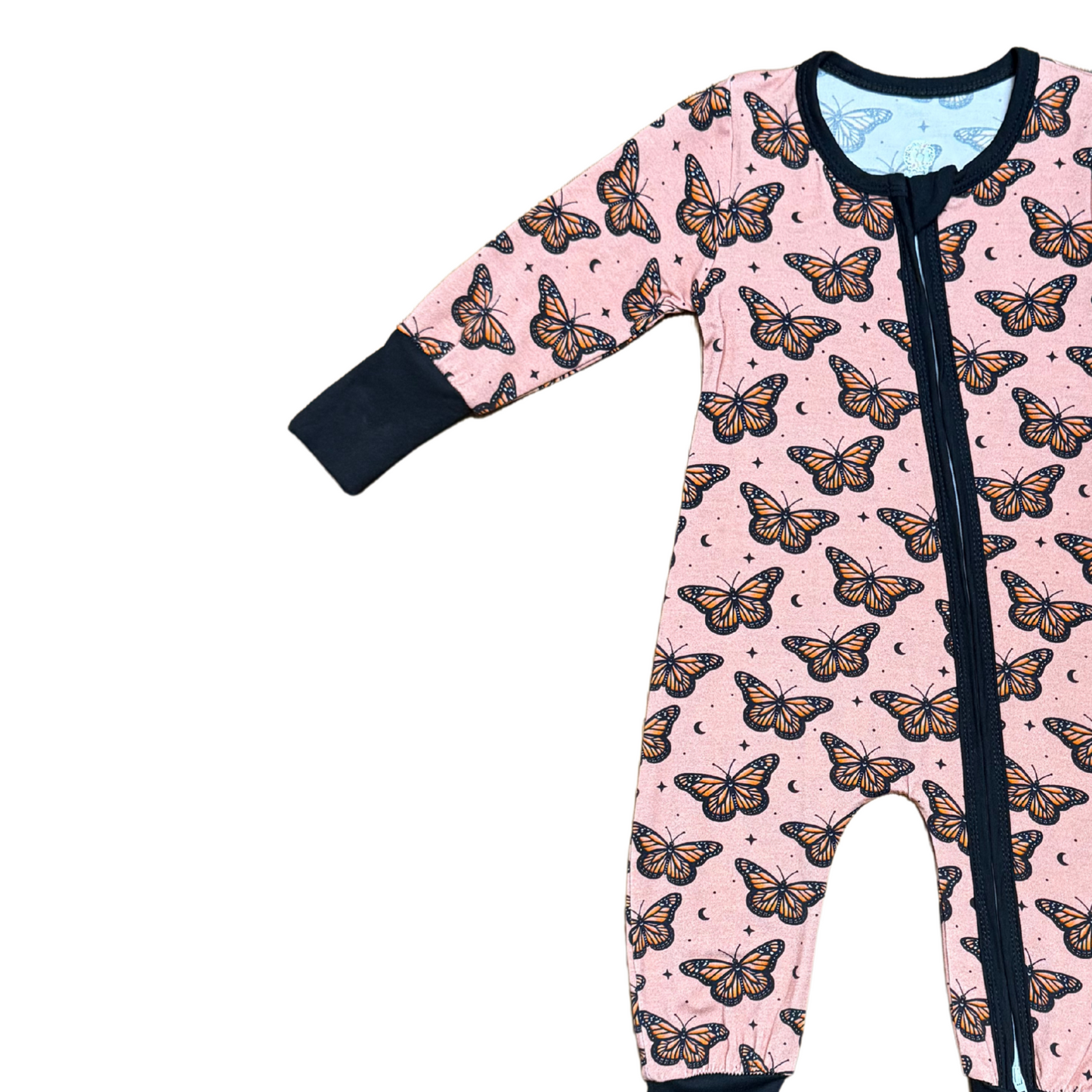 Monarch Butterfly Bamboo Romper