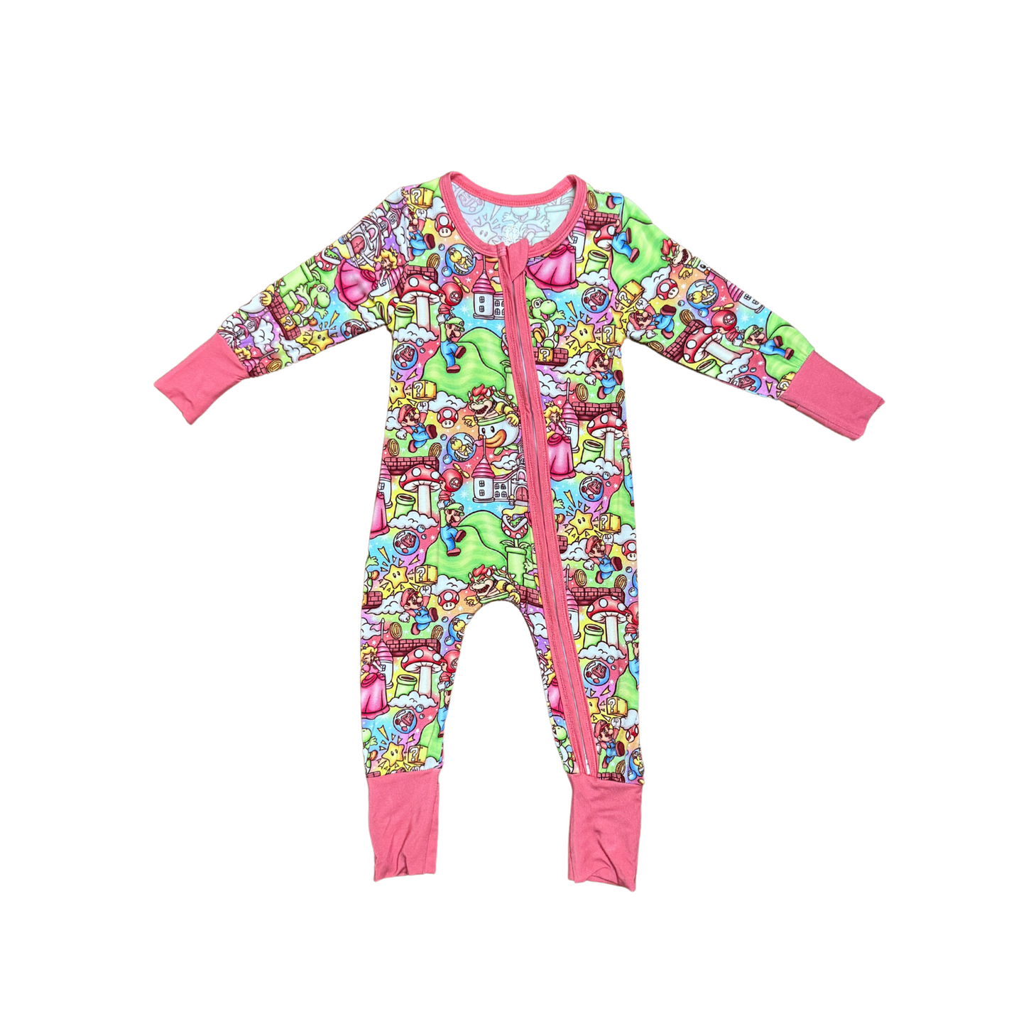 It's a Mario Bamboo Romper