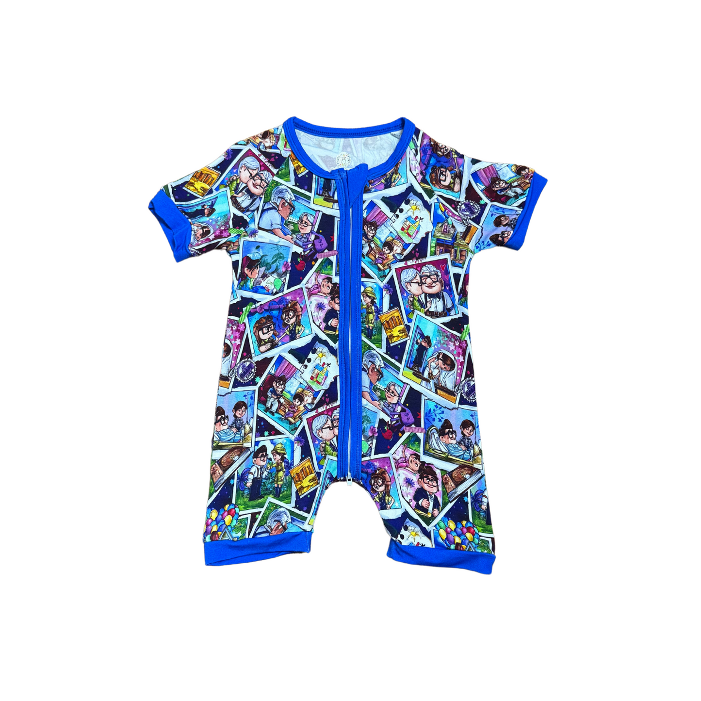 Up Scenes Bamboo Short Romper