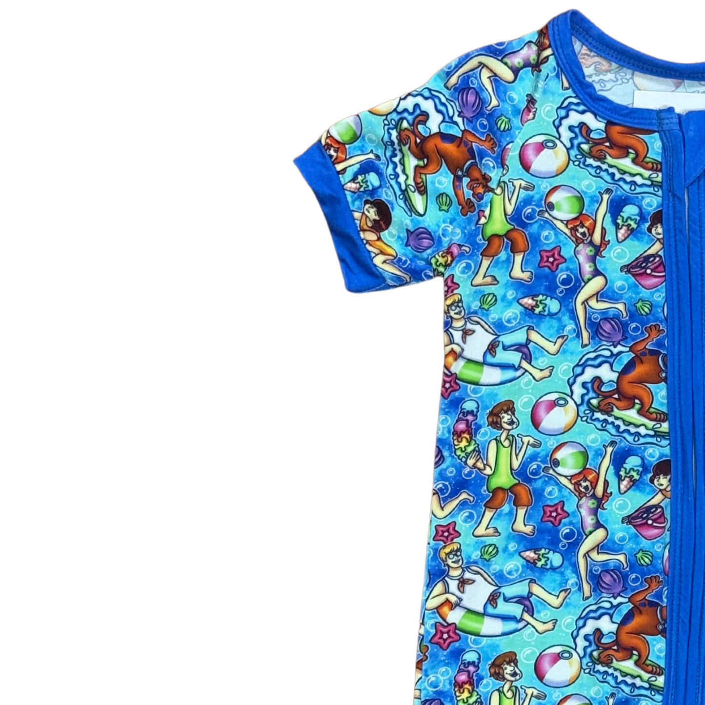 Summertime Scoob Bamboo Short Romper