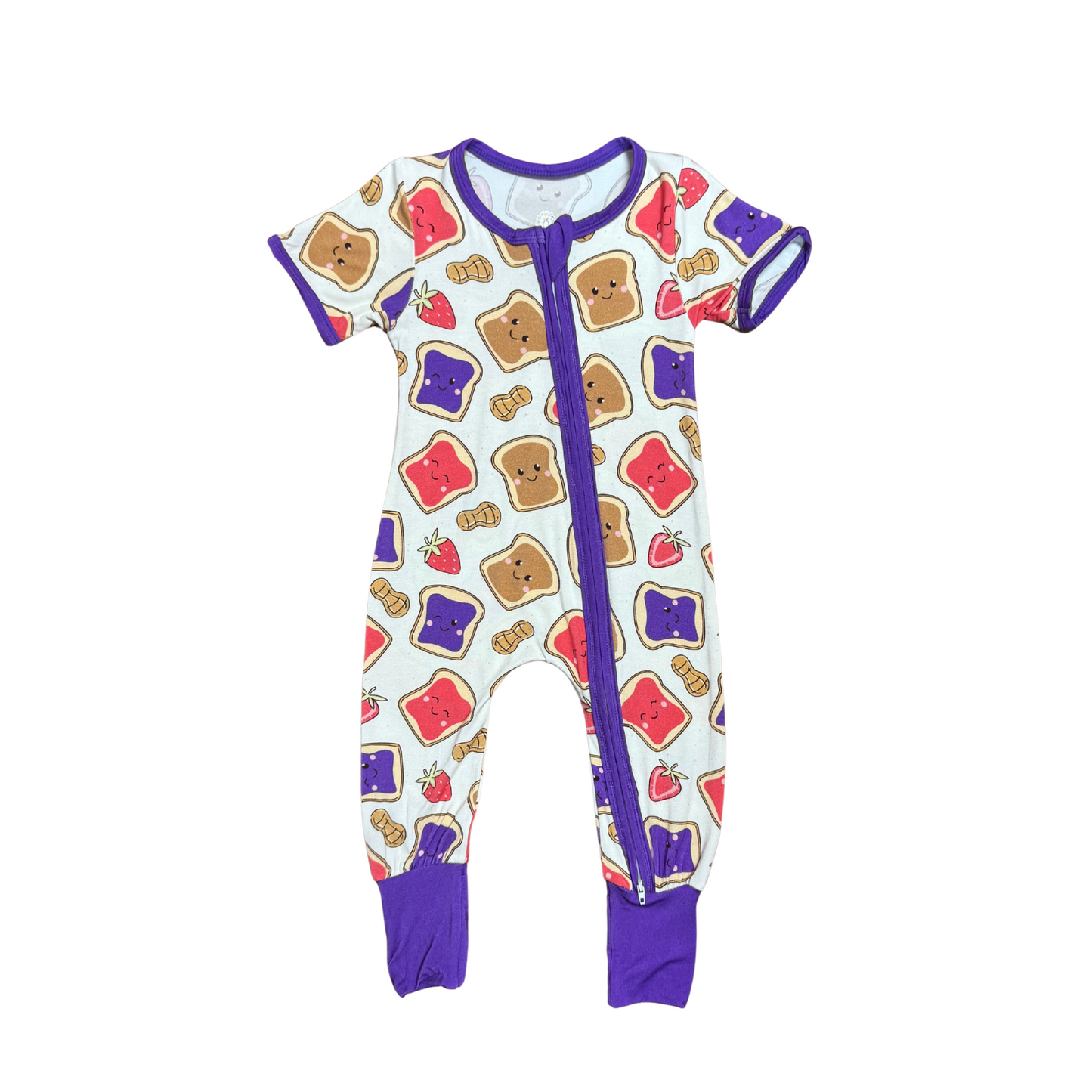 PB&J Bamboo Romper