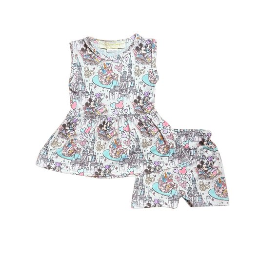 Mickey & Friends Take on Disney Two Piece Set