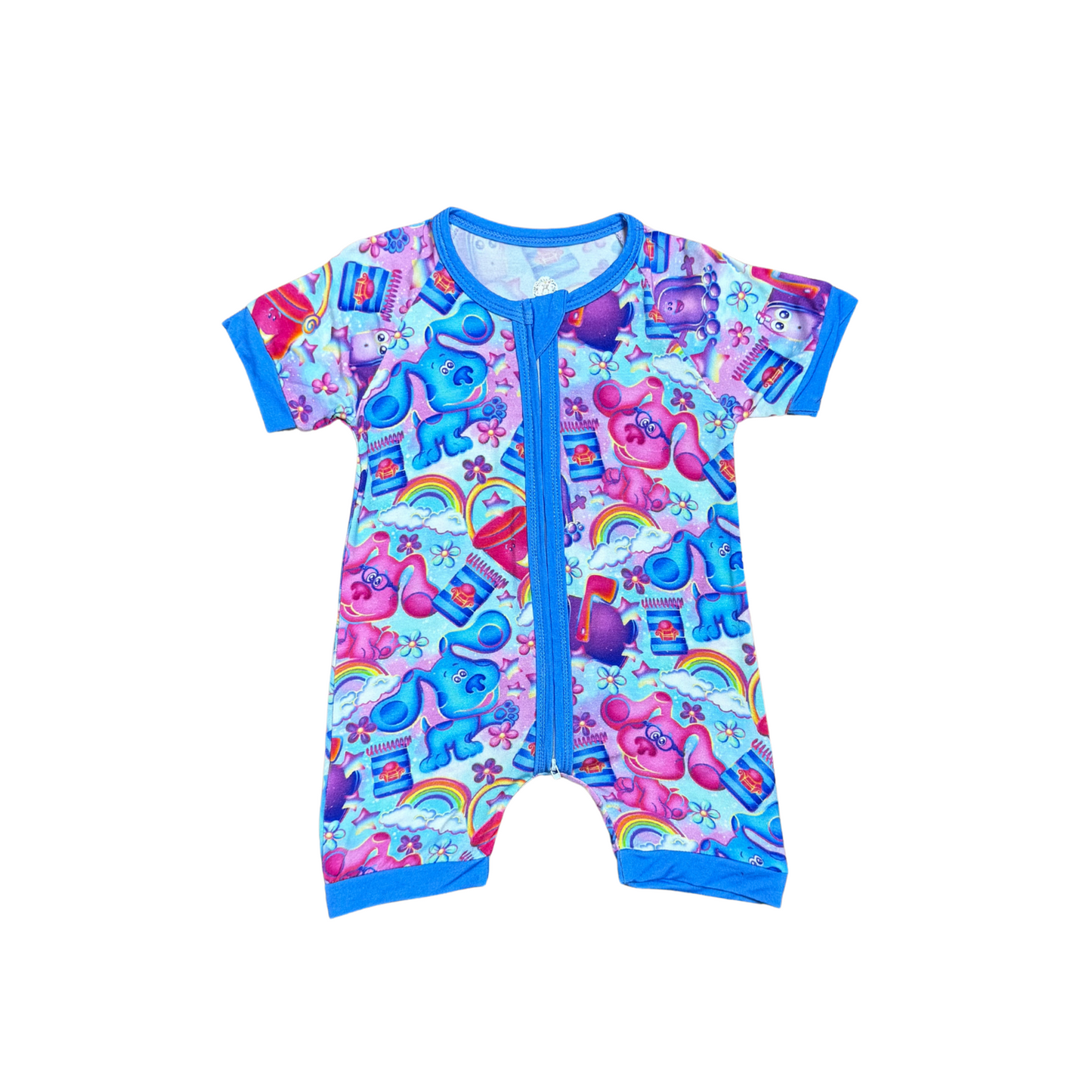Blue Skidoo, We Can Too Bamboo Short Romper