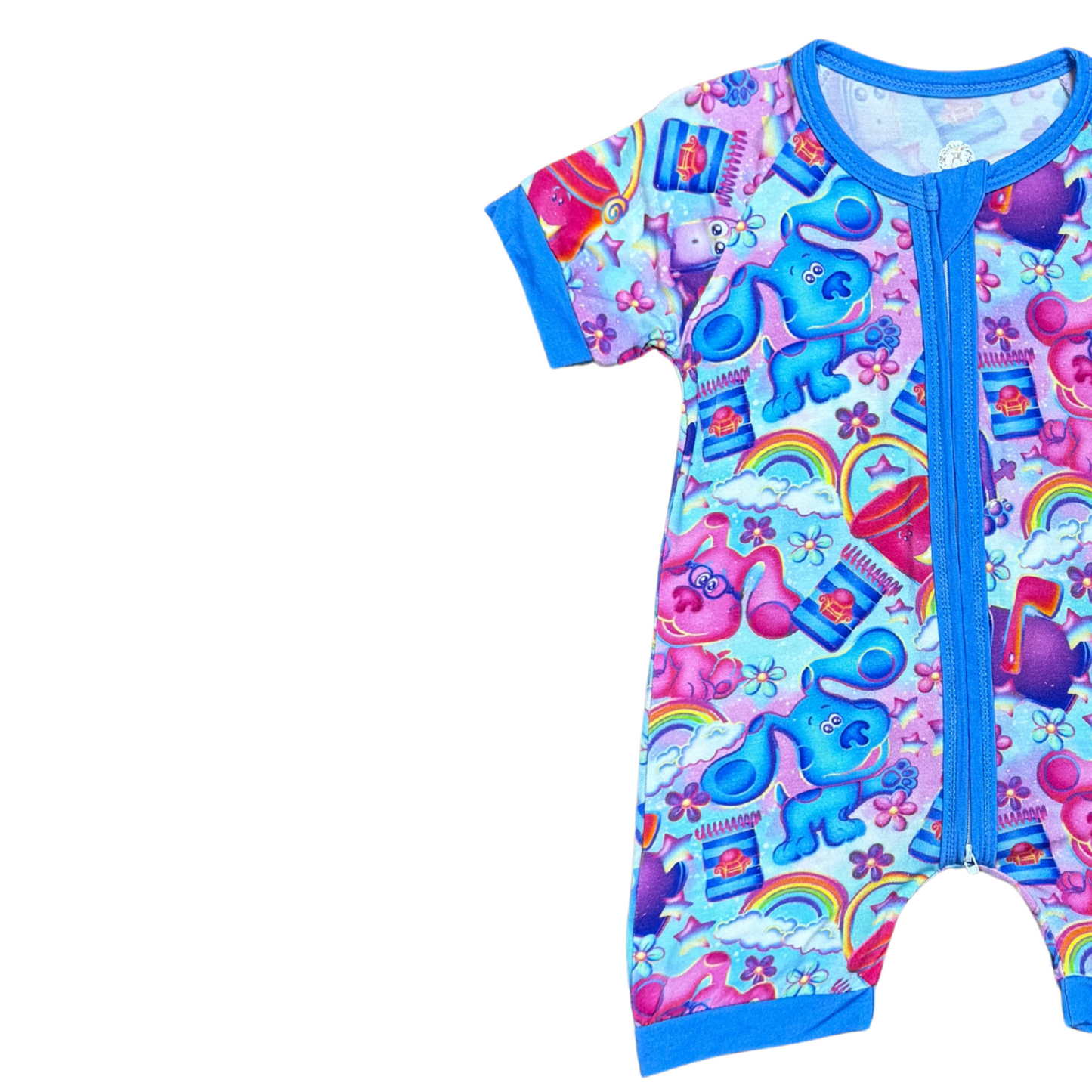 Blue Skidoo, We Can Too Bamboo Short Romper