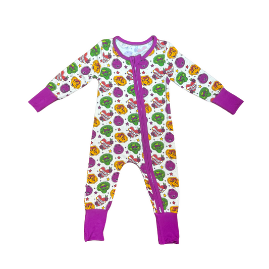 Barney & Friends Bamboo Romper