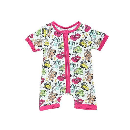 Victory Lap Bamboo Short Romper