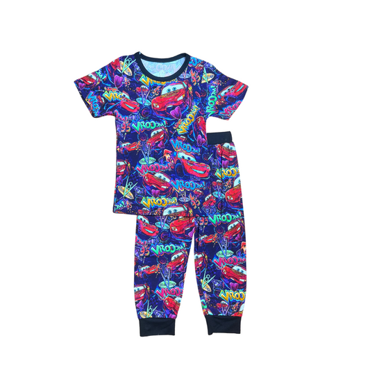 Vroom, Vroom Bamboo PJ Set
