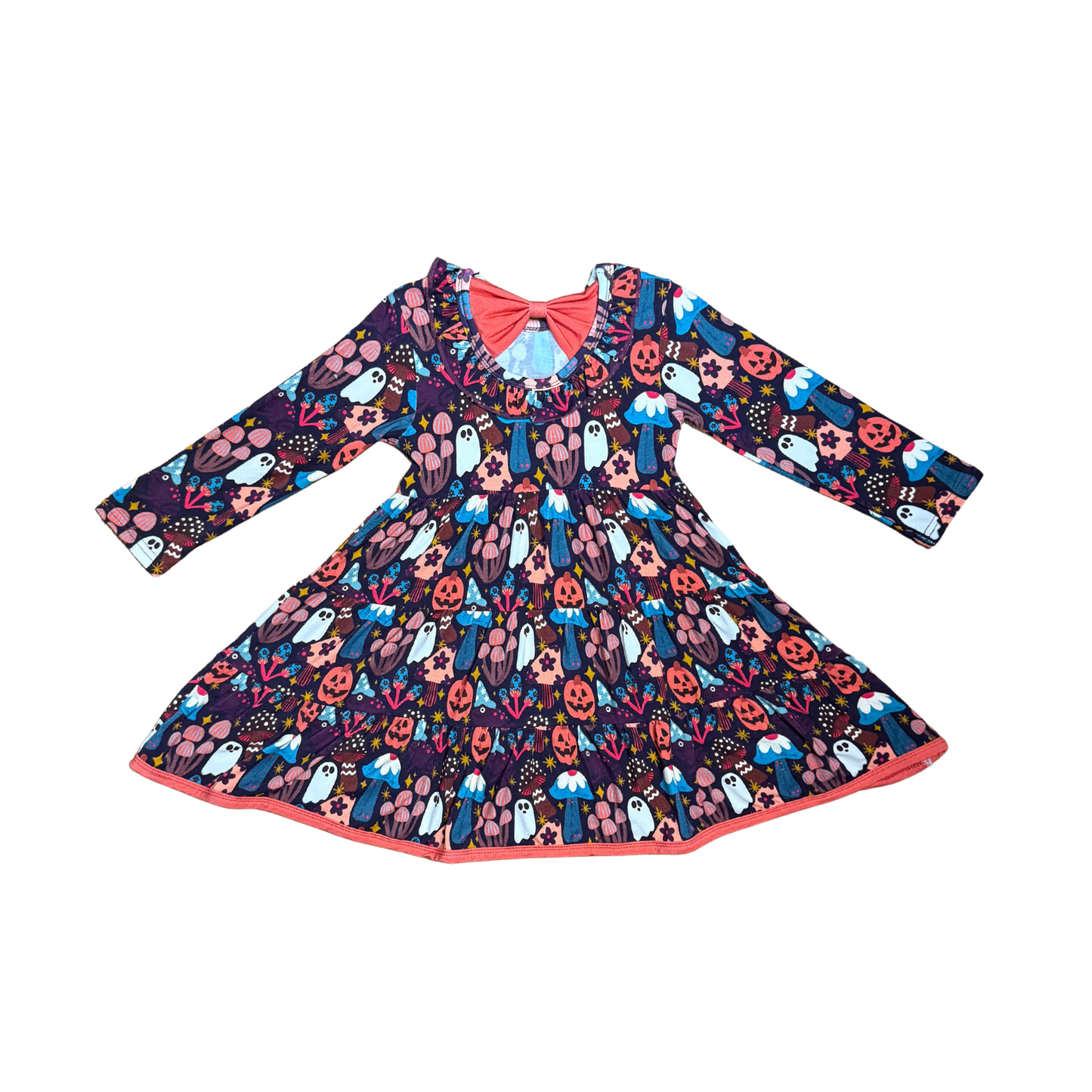 Spooky Woods Bamboo Twirl Dress