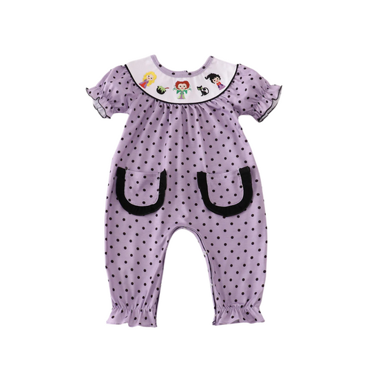 Come, We Fly! Embroidery Romper