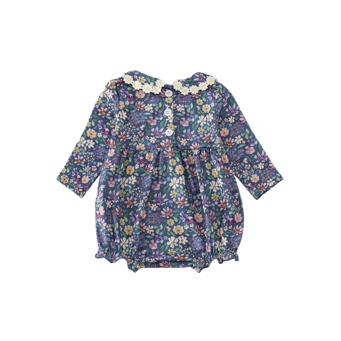 Bloom Bash Smocked Romper