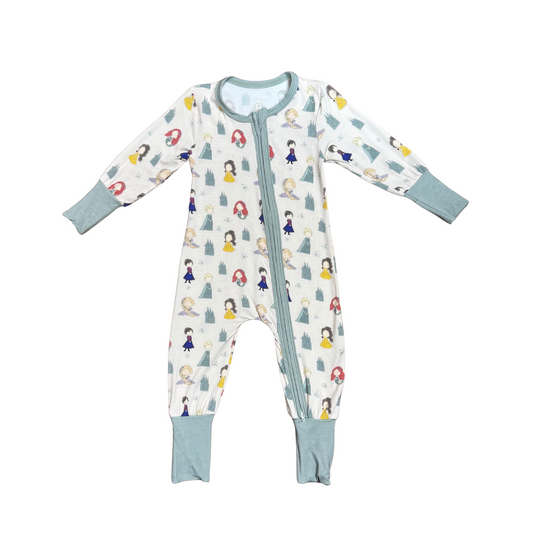 Pastel Princess Bamboo Romper