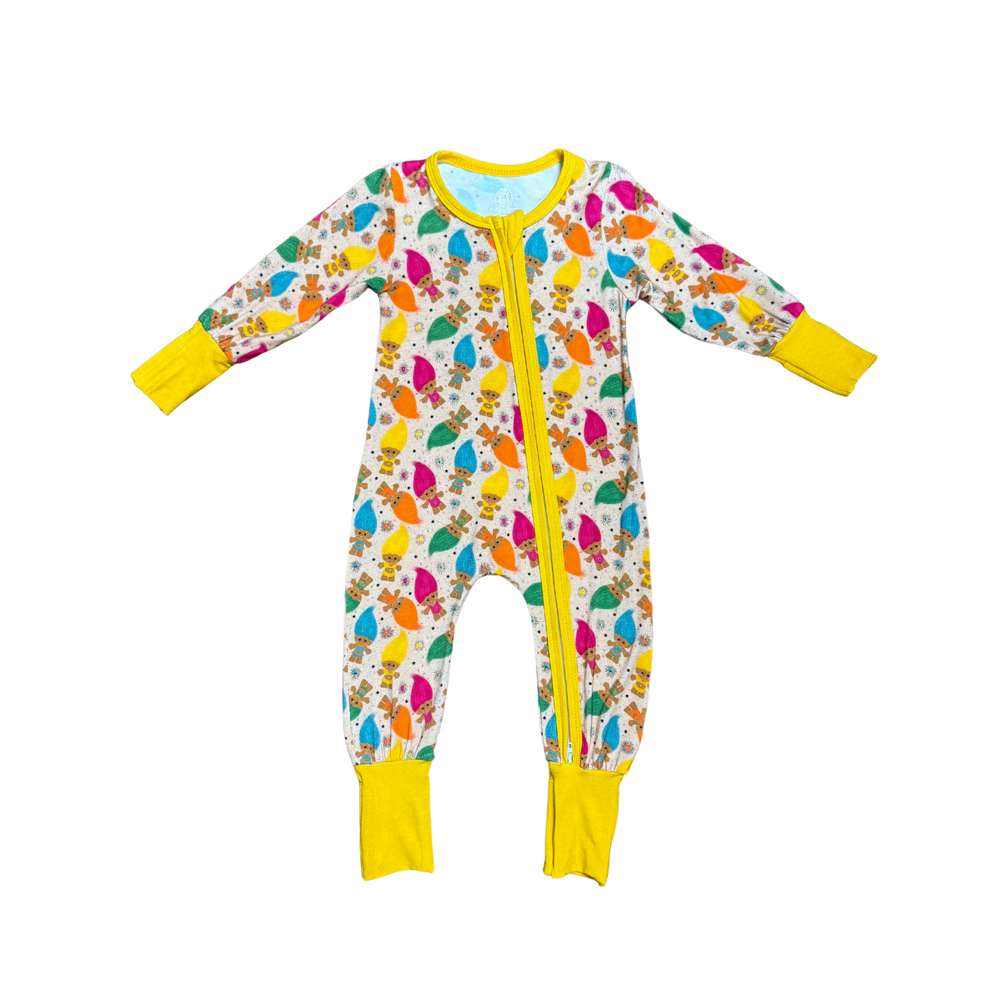 They See Me Trollin' Bamboo Romper