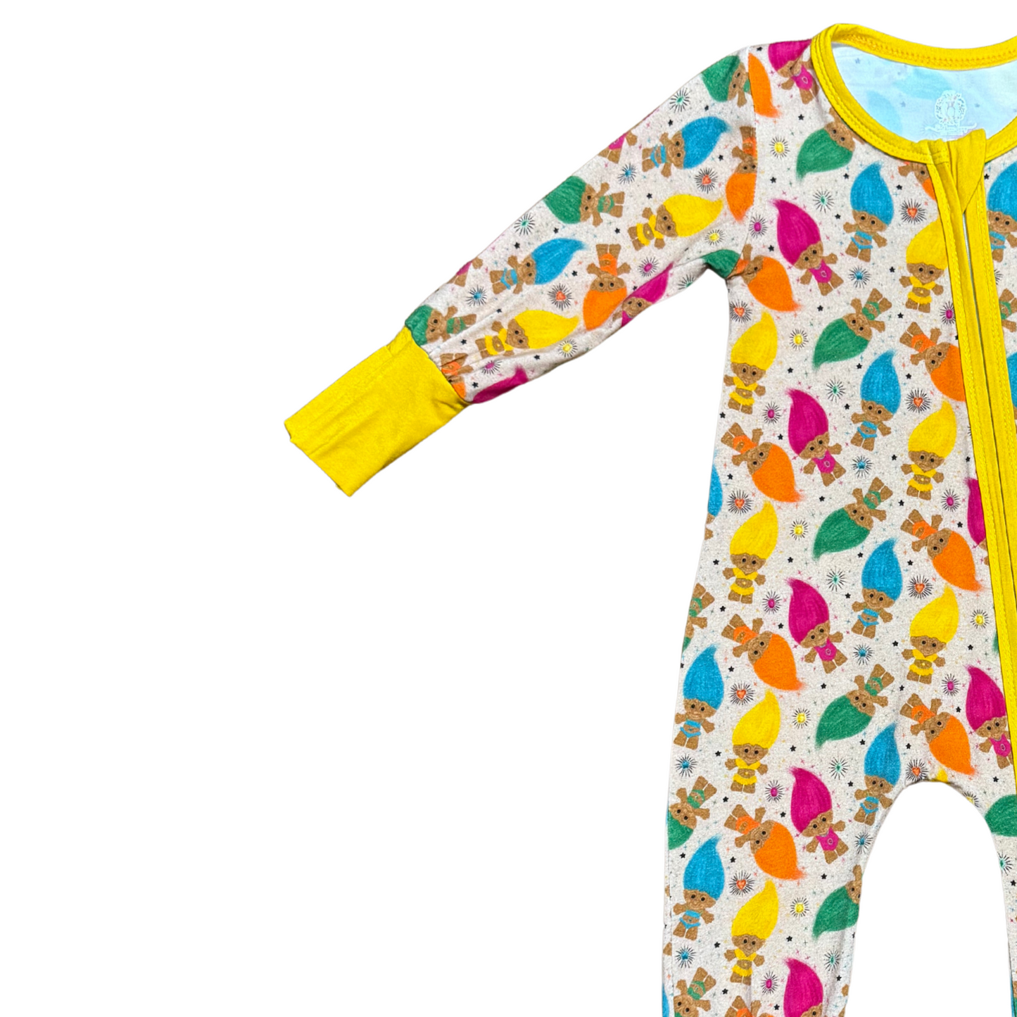 They See Me Trollin' Bamboo Romper