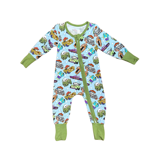 Cars Story Bamboo Romper