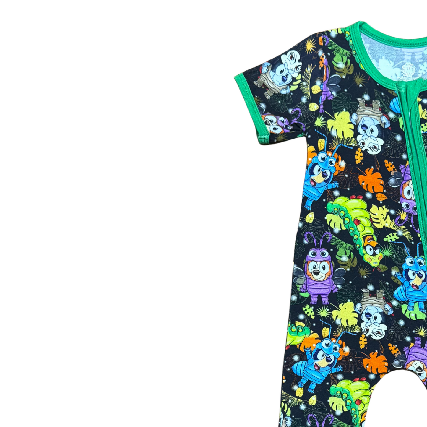 Bluey Bugs Life Bamboo Romper