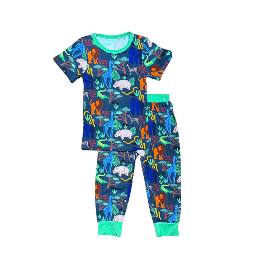 Sleepy Time Safari Bamboo PJ's