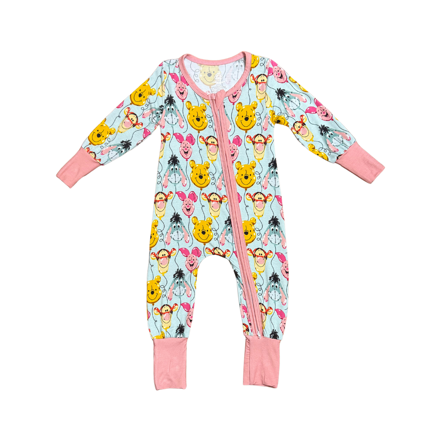 Pooh Balloons Bamboo Romper