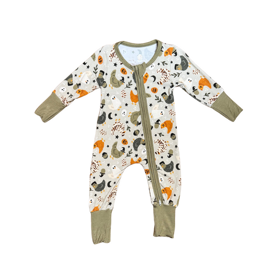 Wicked Chickens Bamboo Romper