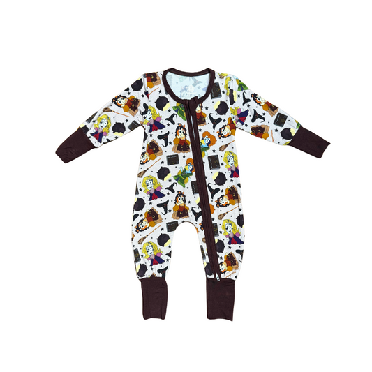Hocus Pocus Bluey Bamboo Romper