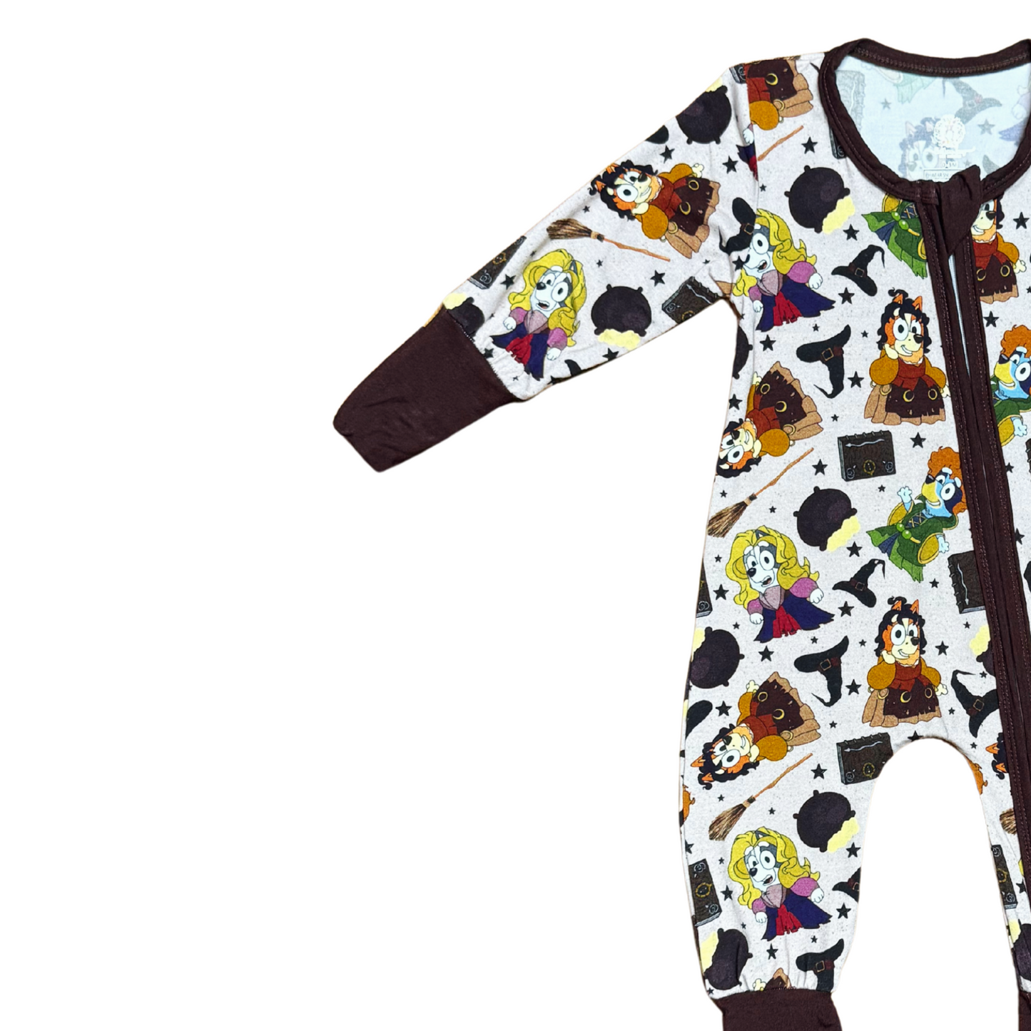 Hocus Pocus Bluey Bamboo Romper