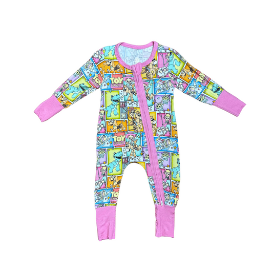 Toy Story Patchwork Bamboo Romper