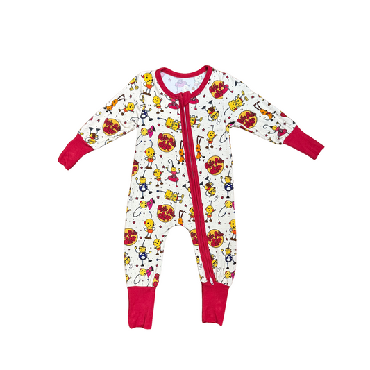 Rolie Polie Olie Bamboo Romper