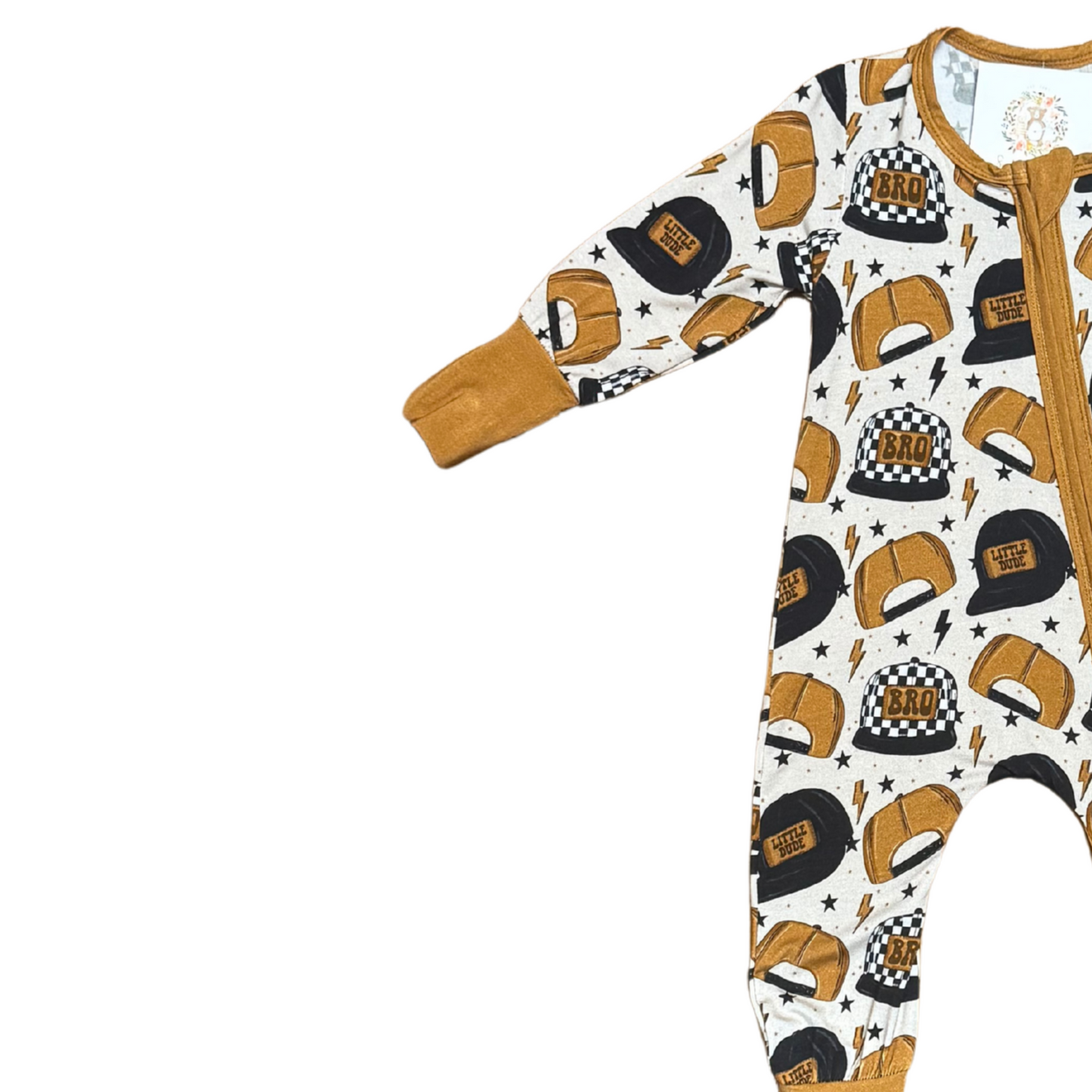 Little Dude Bamboo Romper