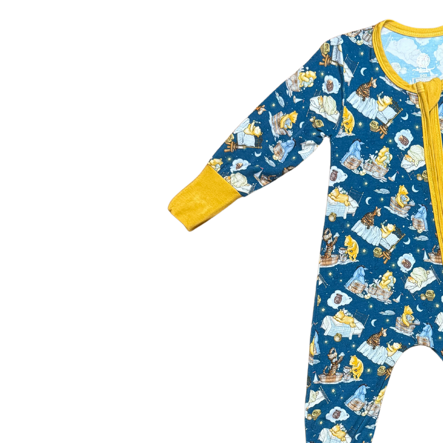 Sleepy Time Pooh Bamboo Romper