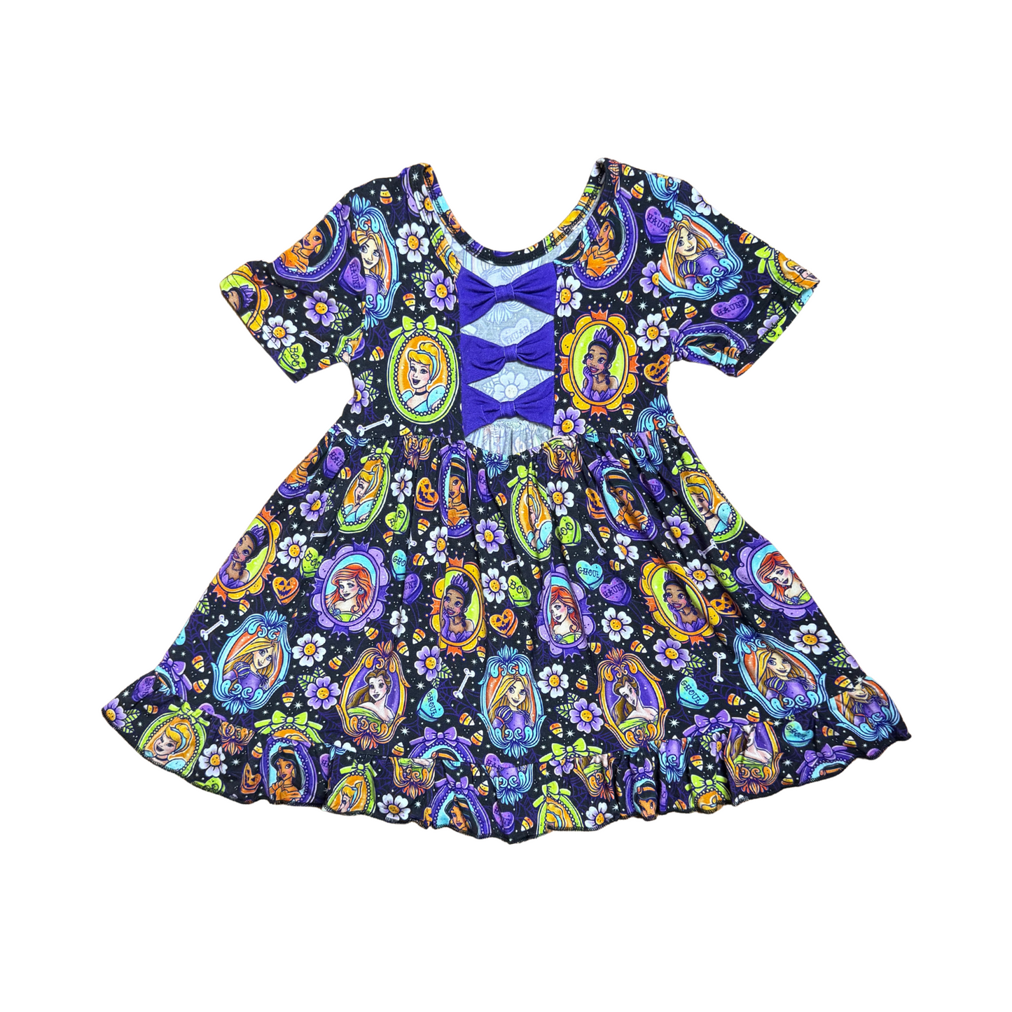 Spooky Princess Bamboo Twirl Dress