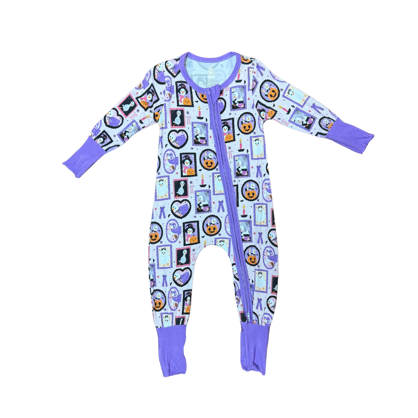 Spooky Goose Bamboo Romper