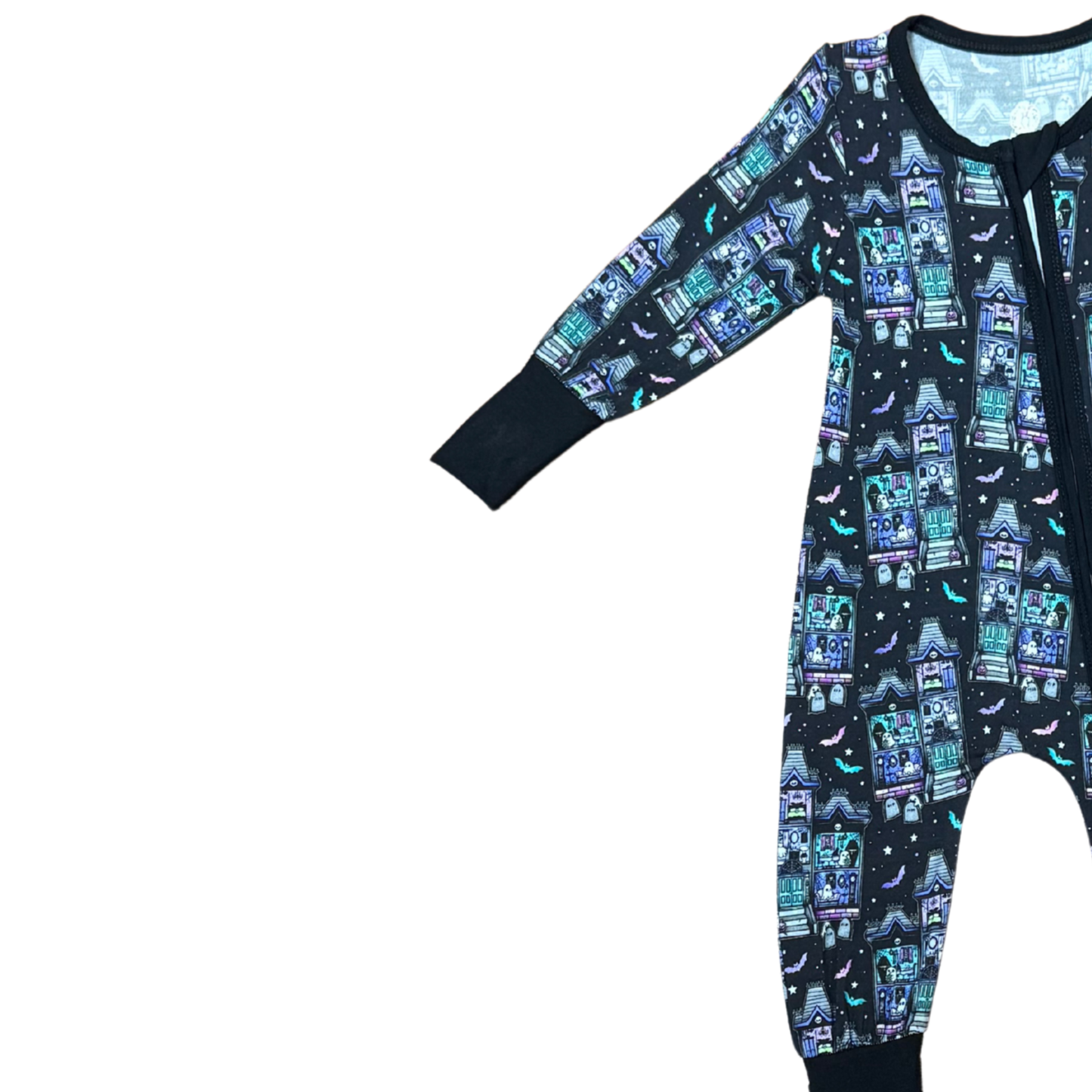 Cutest Haunted House Bamboo Romper