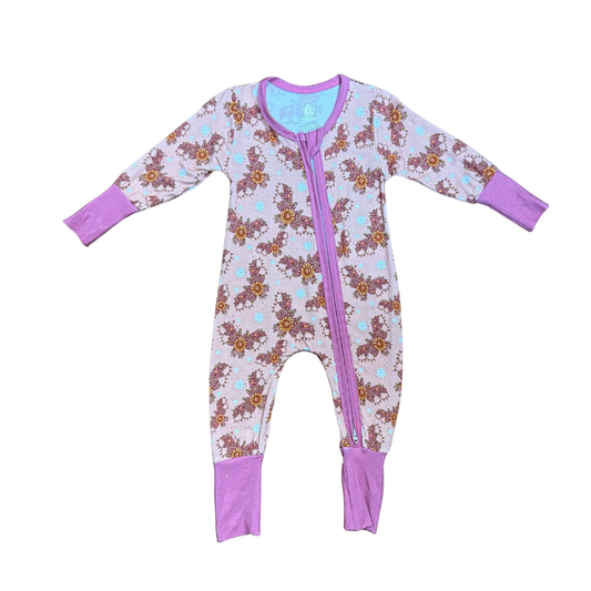 Just A Little Batty Bamboo Romper