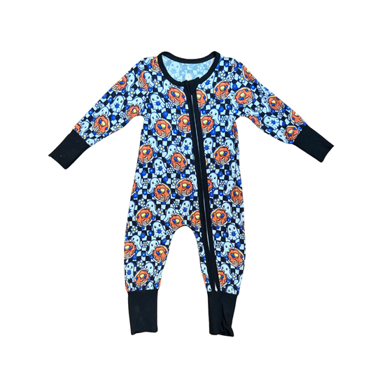 Boo Berry Pancakes Bamboo Romper