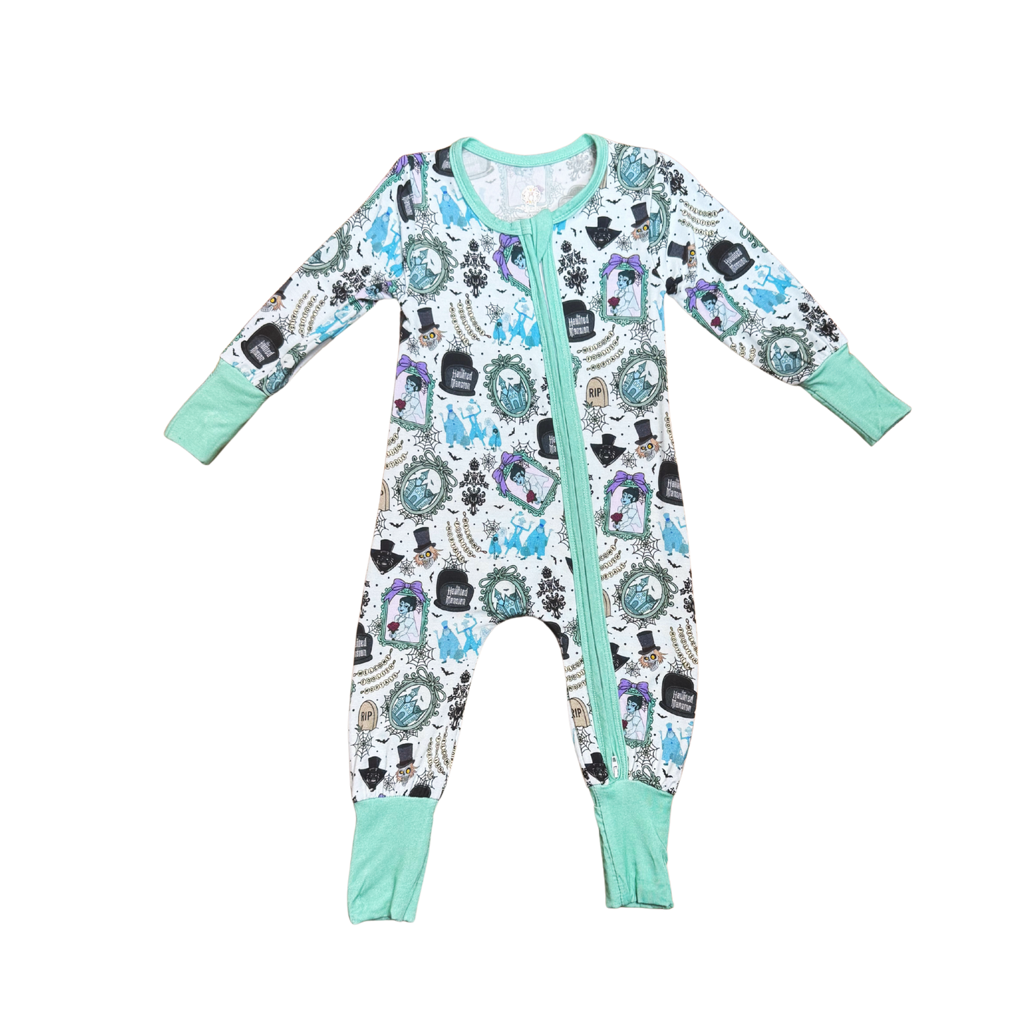 The Haunted Mansion Bamboo Romper