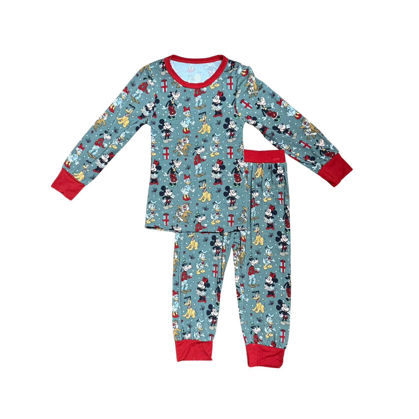 Christmas Mickey & Friends Bamboo PJ Set