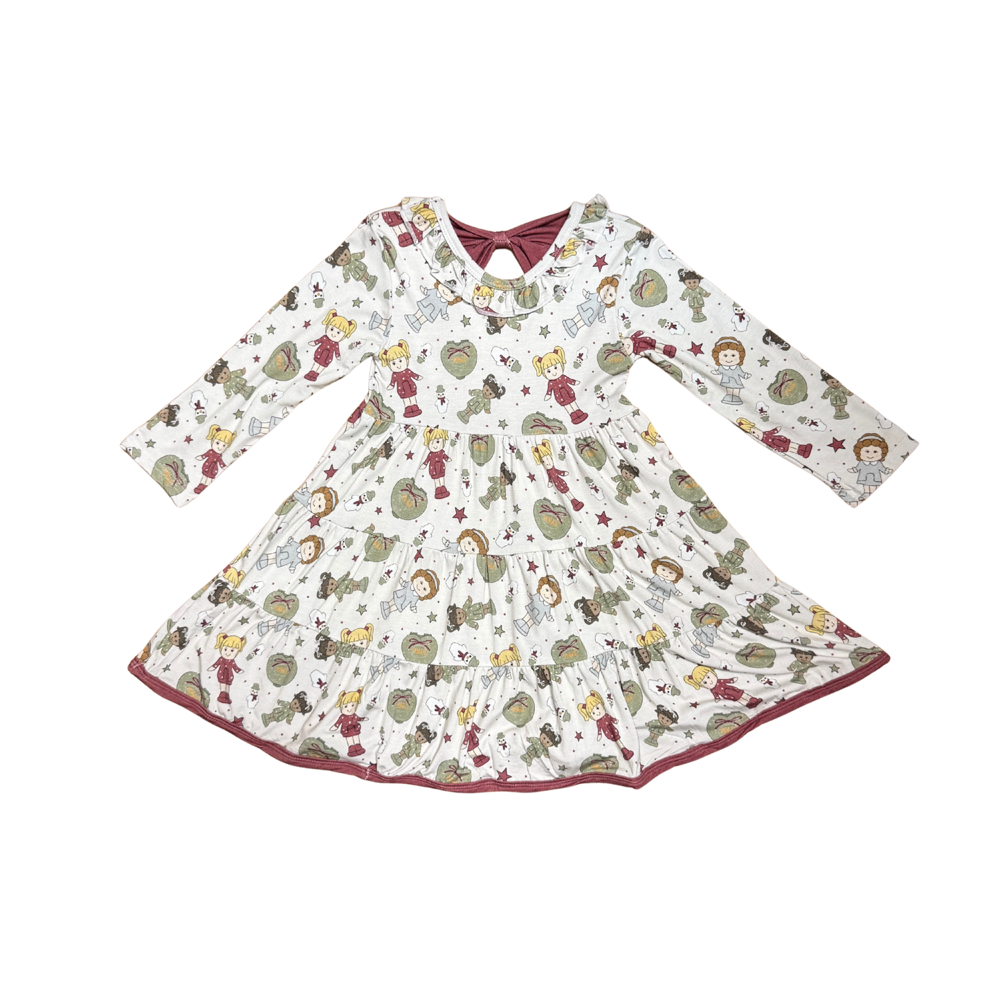 A Polly Pocket Christmas Bamboo Twirl Dress