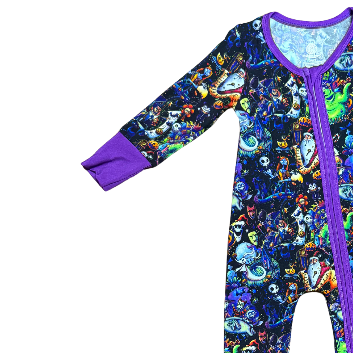 A Little Nightmare Before Christmas Bamboo Romper