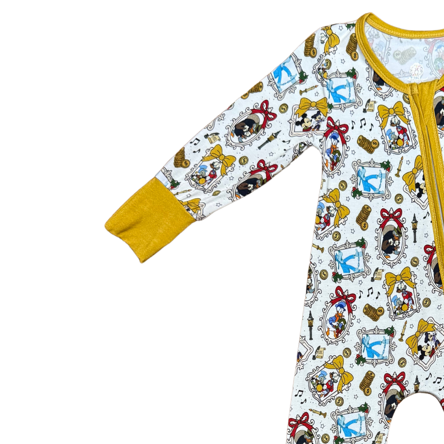 Mickey's Christmas Carol Bamboo Romper