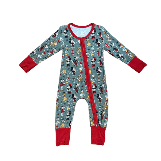Mickey & Friends Celebrate Christmas Bamboo Romper