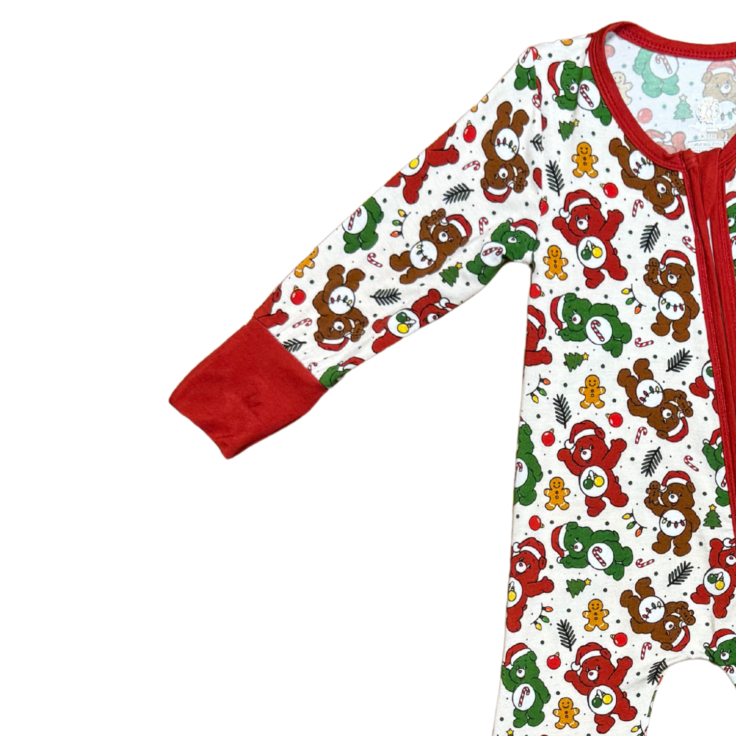 Christmas Care Bears Bamboo Romper
