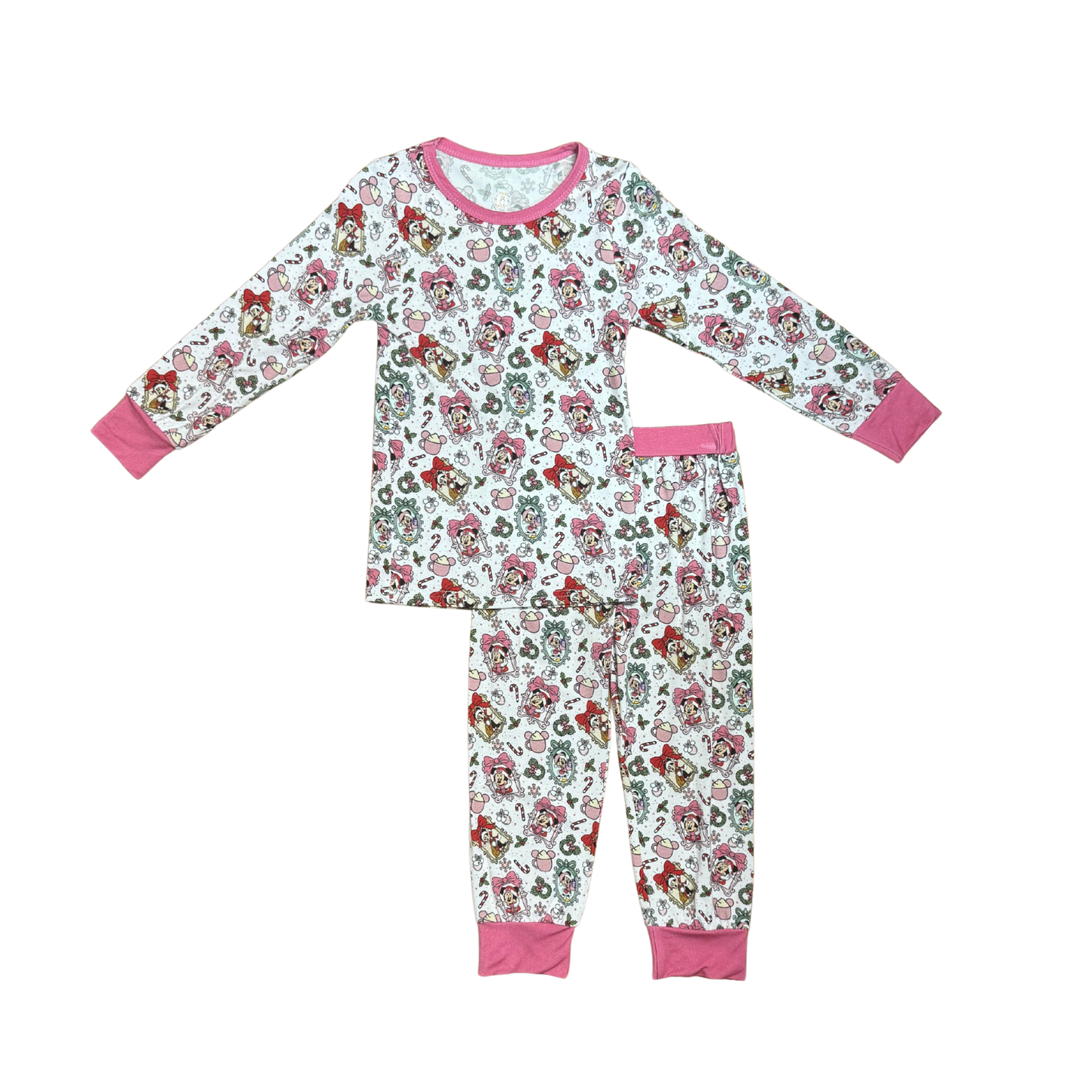 Minnie Christmas Frames Bamboo PJ's