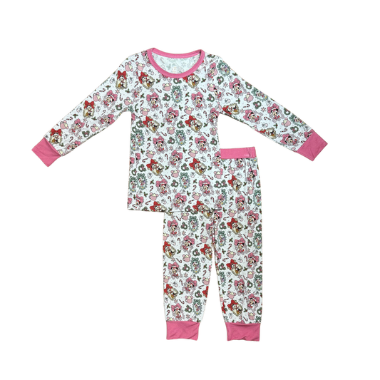 Minnie Christmas Frames Bamboo PJ's
