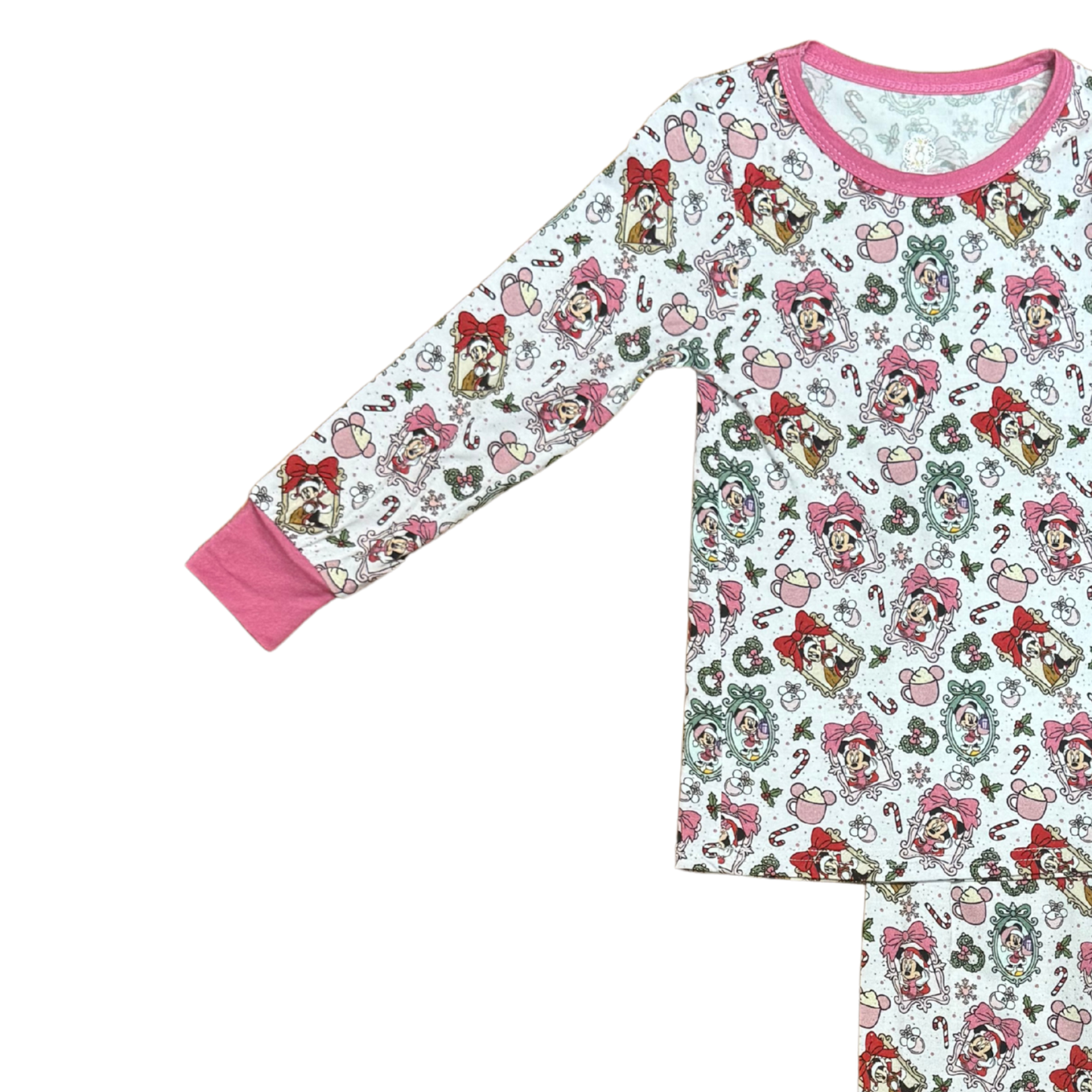 Minnie Christmas Frames Bamboo PJ's